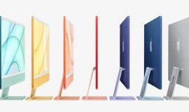 Apple iMac M1 ra mắt với thiết kế mỏng hơn, màu sắc tươi sáng
