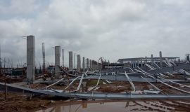 Doanh nghiệp Trung Quốc nói vụ sập giàn thép ở Quảng Ninh là do thời tiết