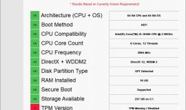 Công cụ giúp kiểm tra hệ thống có chạy được Windows 11 hay không