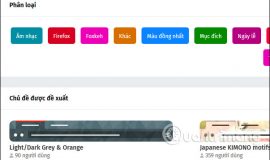 Cách đổi theme cho trình duyệt Firefox
