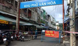 TP.HCM: Phong tỏa đường Phan Huy Ôn, sát chợ Thị Nghè do có ca nghi nhiễm Covid-19