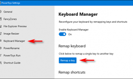 Cách gán phím menu với một phím khác trên máy tính chạy Windows 10