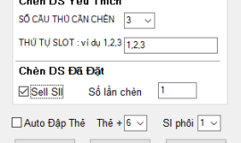 Lỗi thường gặp khi sử dụng Auto Chèn FCO
